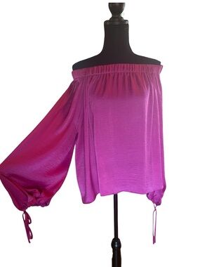 A Collection Strapless Off-the-Shoulder Top
